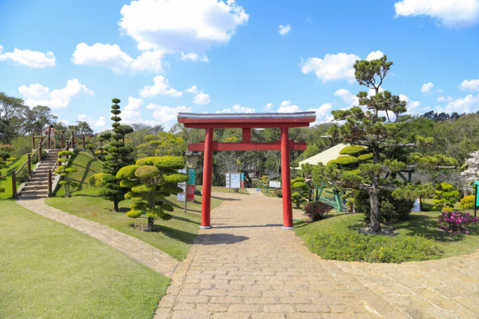 O maior jardim japonês do Brasil